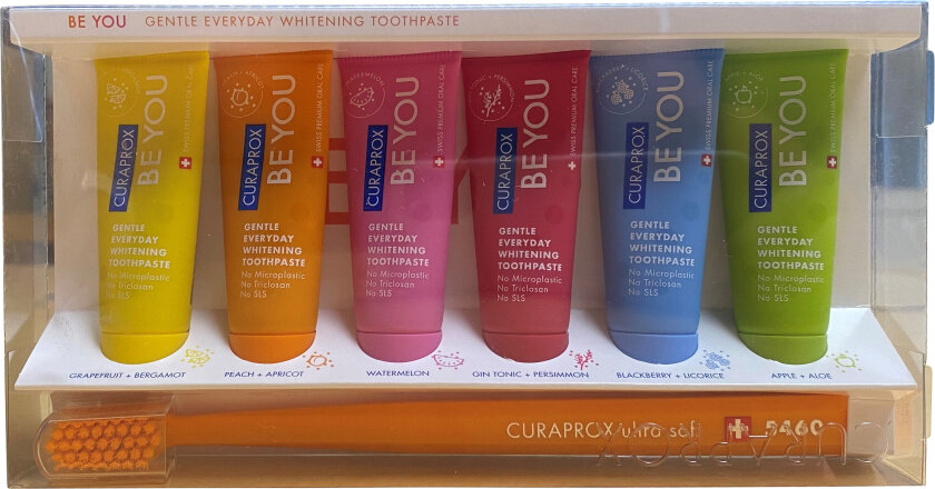 Curaprox Be You Toothpaste Mixed Pack Set 60 ml