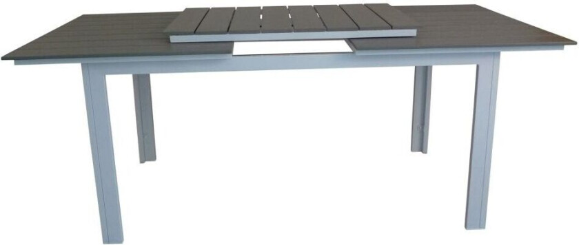 Bilde av Levels hagebord inkl. tilleggsplate 229, 310 cm hvit, grå.