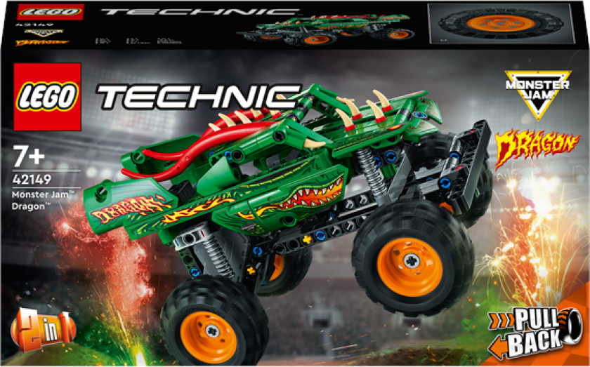 Lego Technic - Monster Jam Dragon 42149