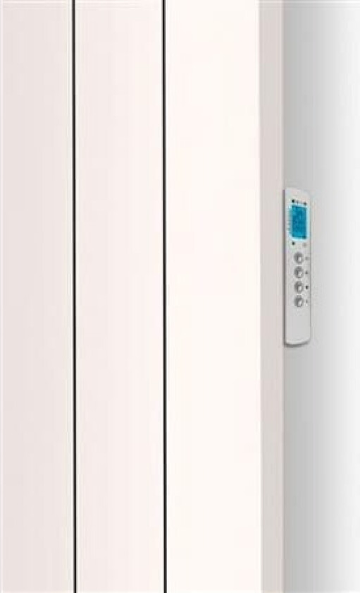 THERMRAD VERTIKAL EL-RADIATOR 1800X360. Hvid Ral 9016. Alu style. 1500w el tilslutning. Alu style. 1500w el tilslutning.
