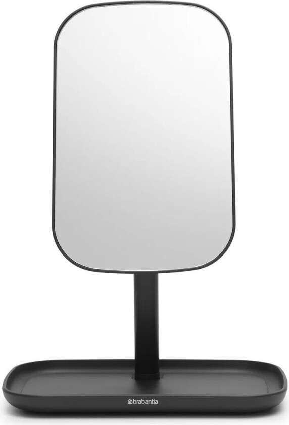 ReNew speil med forvaringsbrett Mørkgrå
