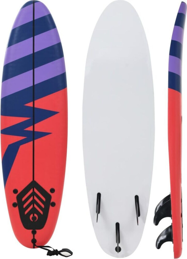 Surfebrett 170 cm stripe