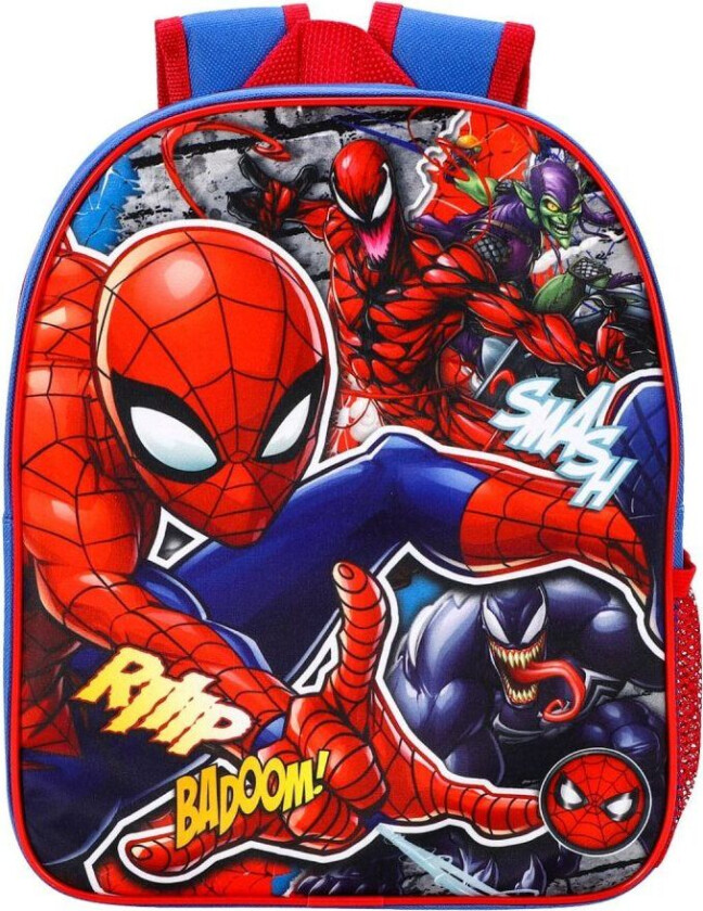 Spiderman Venom Carnage Green Goblin Junior Ryggsekk 31x25x10cm