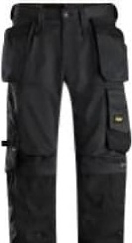 HULTAFORS Snickers stretch buks, hylsterlommer, 6251 loose, sort, str. 48