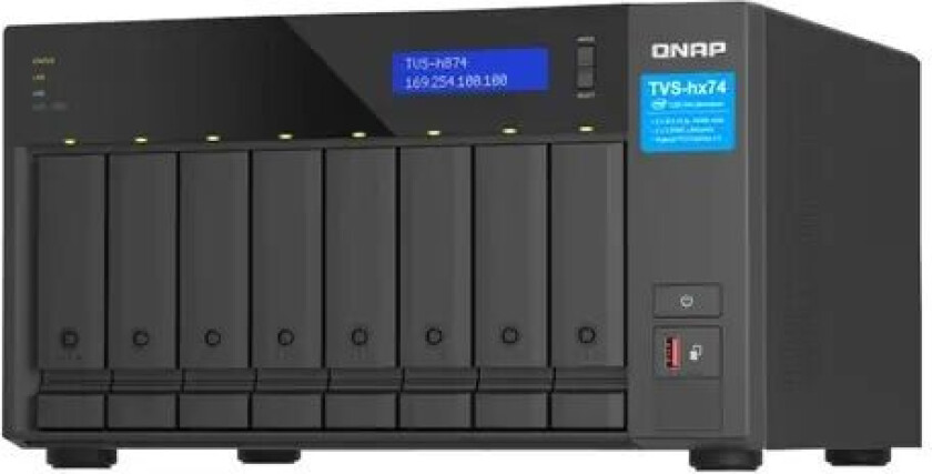 Bilde av Qnap Tvs-h874 0tb Nas-server