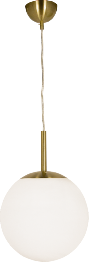 Scan Lamps Opal 65629-25 mattmessing/opalhvit