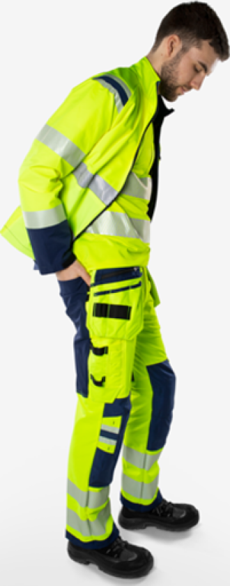 HiVis Grønn håndverkerstrekk
