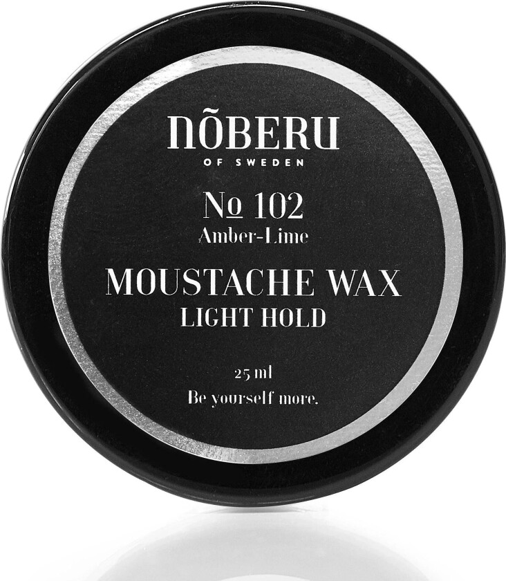 Moustache Wax Light Hold Amber-Lime 25ml