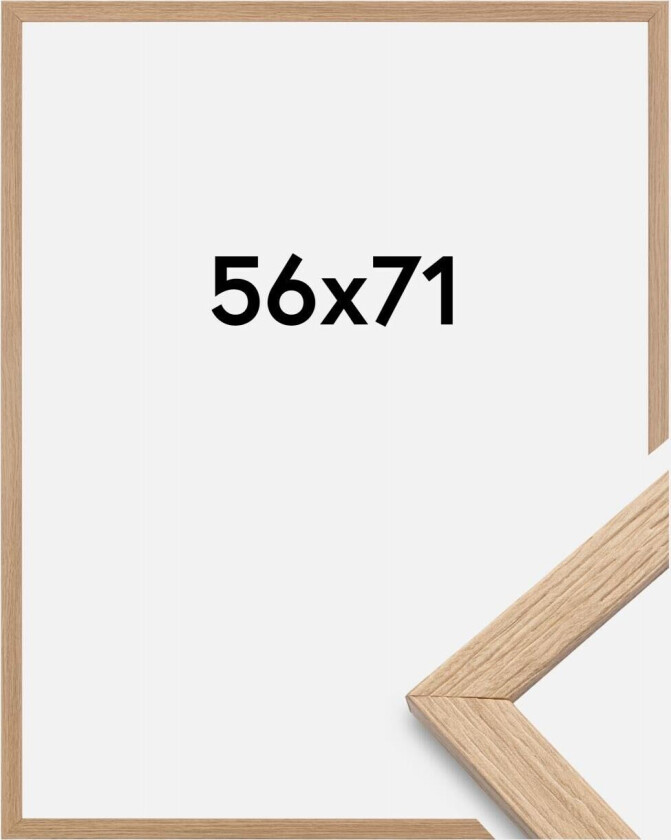 Ramme Stilren Akrylglass Eik 56x71 Cm
