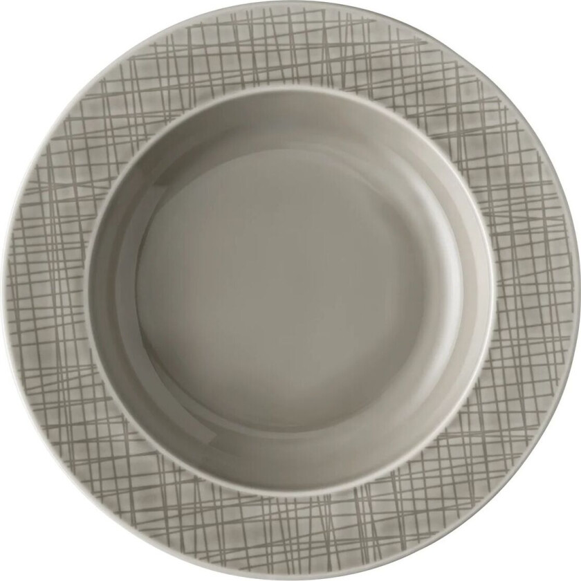 Mesh Rim dyp tallerken 23 cm Mountain