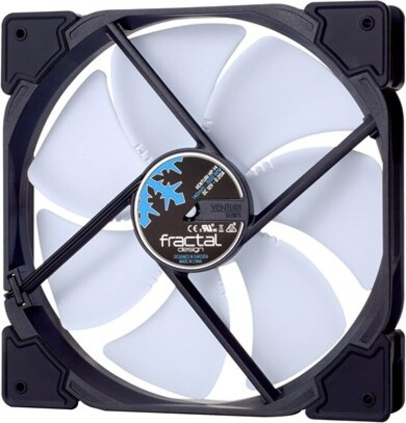 Venturi Series HP-14 PWM - Kabinettvifte - 140mm - Hvit