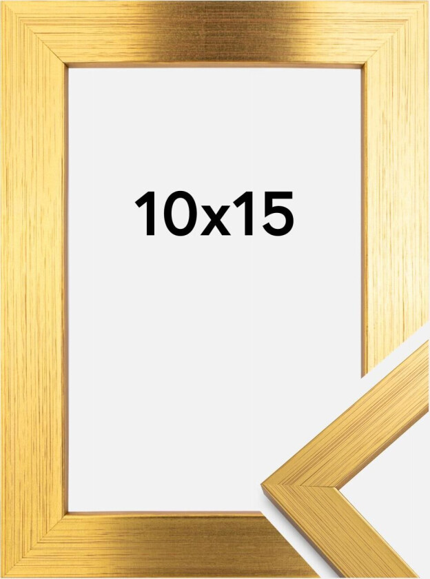 Ramme Gold Wood 10x15 Cm