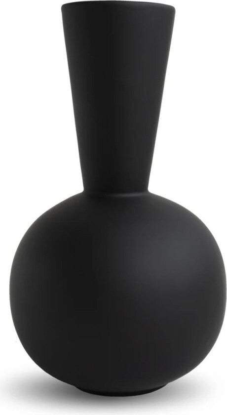 Trumpet vase 30 cm Black