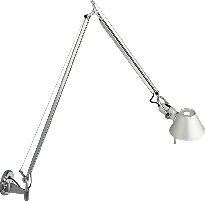 Tolomeo vegglampe aluminium