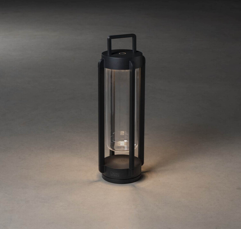 Otranto Lanterna svart. USB / 2700K / 3000K dimbar.