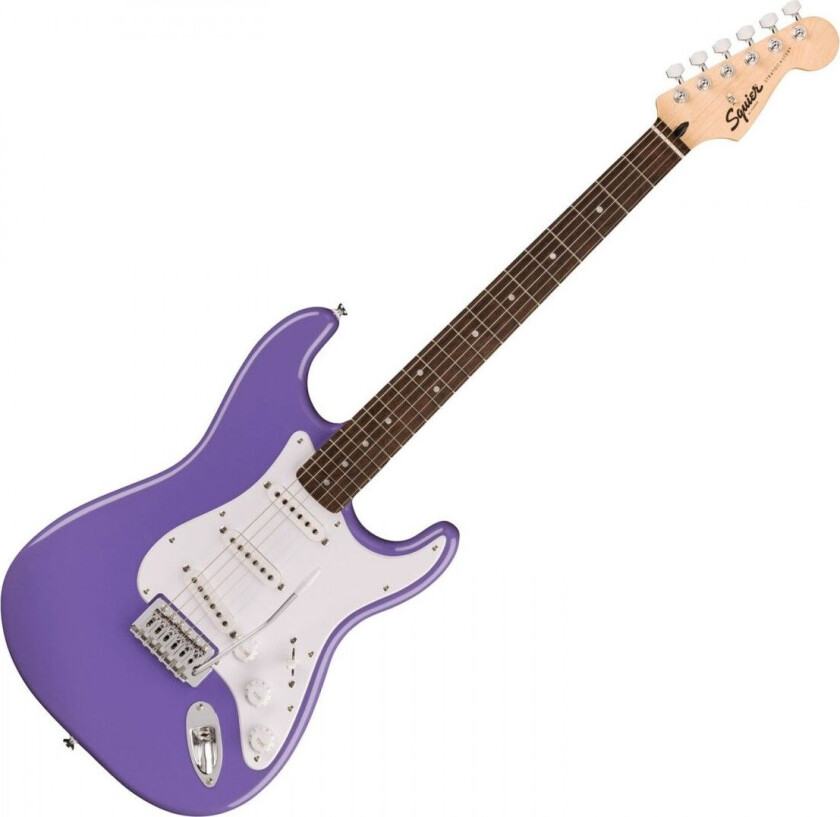Squier Sonic Stratocaster, Laurel White Pickguard, Ultraviolet