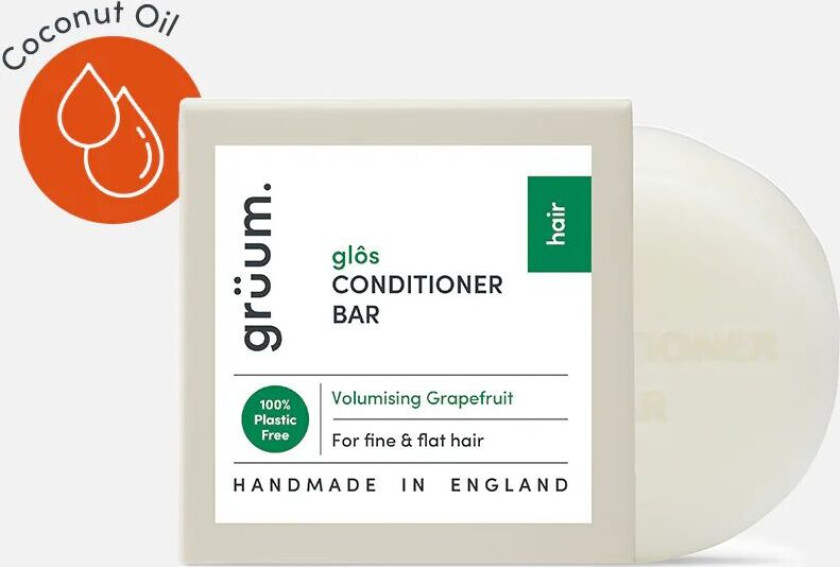 Gruum Grüum Glôs Zero Plastic Conditioner Bar - Volumising