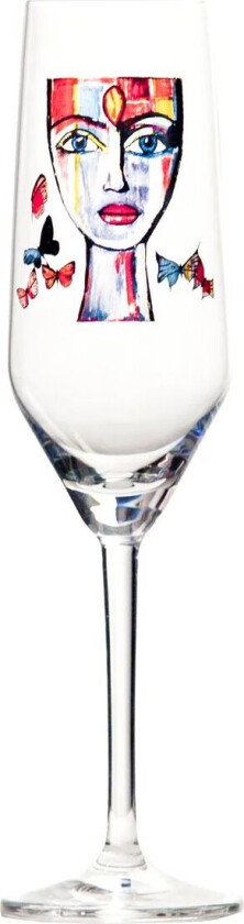Butterfly Messenger champagneglass 30 cl