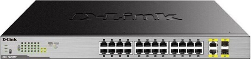 DGS-1026MP 26-Port Gigabit Max PoE Switch (370W)