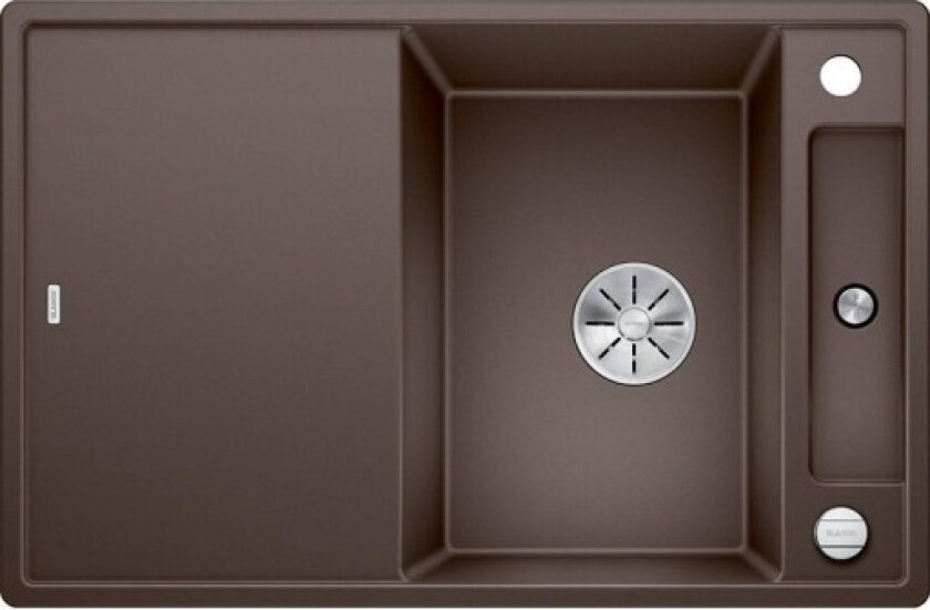 Axia 45S MXI kjøkkenvask, 78x51 cm, brun