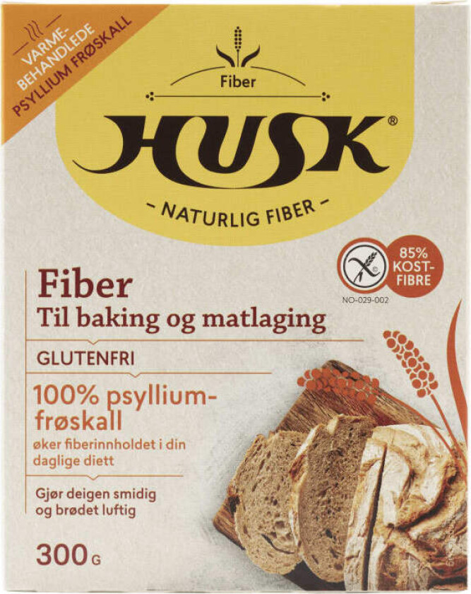 Fiberhusk Baketilsetning Glutenfri