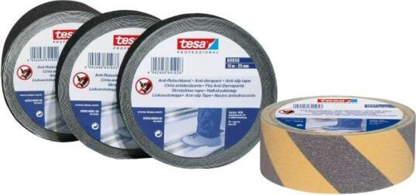 Tesa 60950 Antisklitape 5 m x 50 mm, svart