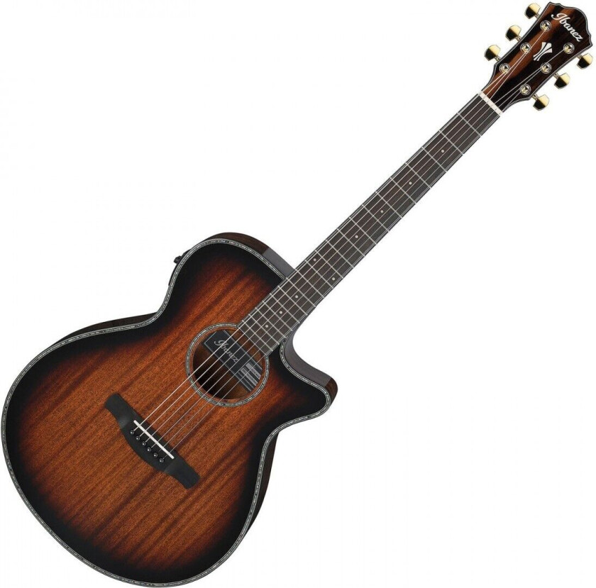 AEG74-MHS Mahogany Sunburst High Gloss