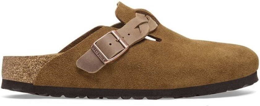 Boston Braided Suede Leather - Mink Brun 37