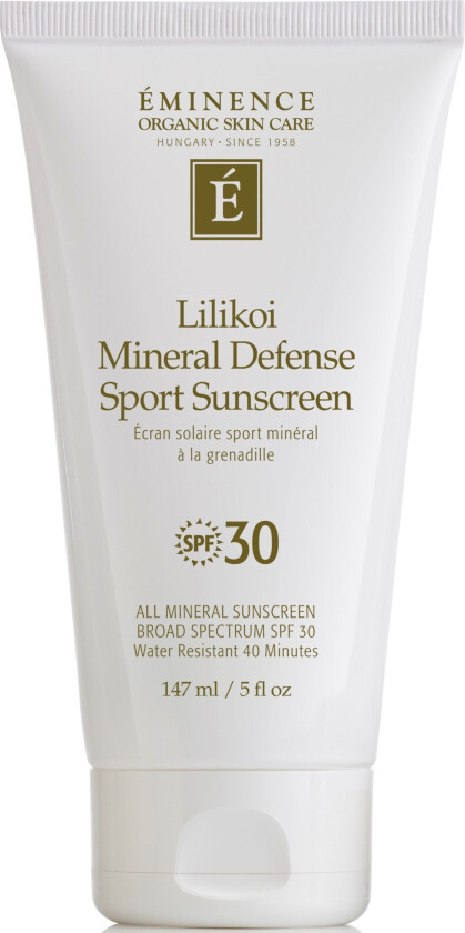 Lilikoi Mineral Defense Sport Sunscreen SPF 30