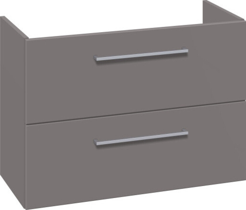 Mido+ Servantskap Slim - Grå Matt