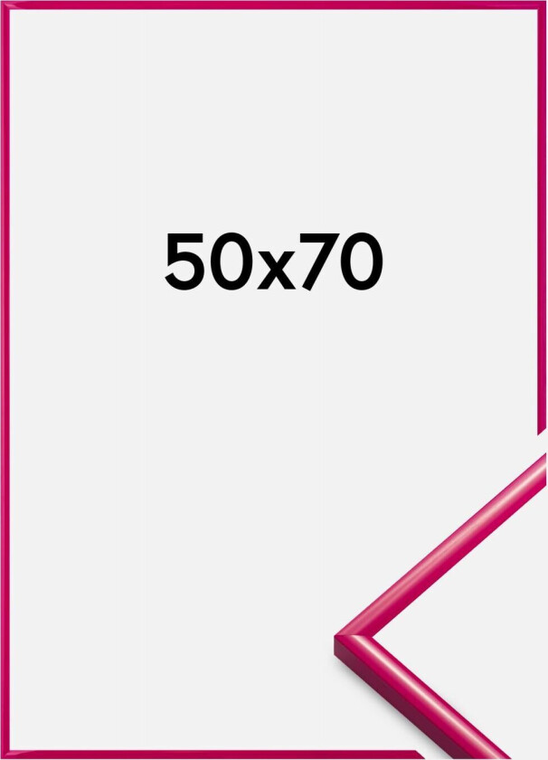 Ramme New Lifestyle Akrylglass Mørkerosa 50x70 Cm