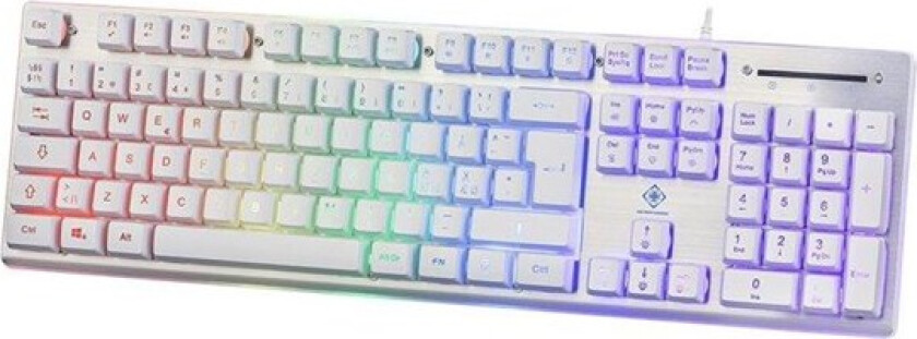 GAMING WK75 - Tastatur - Nordisk - Hvit