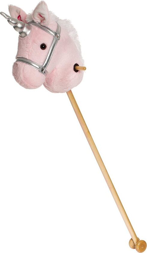 Teddykompagniet - Unicorn on stick, Pink (TK12599)