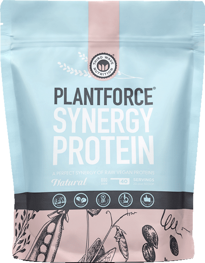 Bilde av PLANTFORCE Synergi Protein Naturell