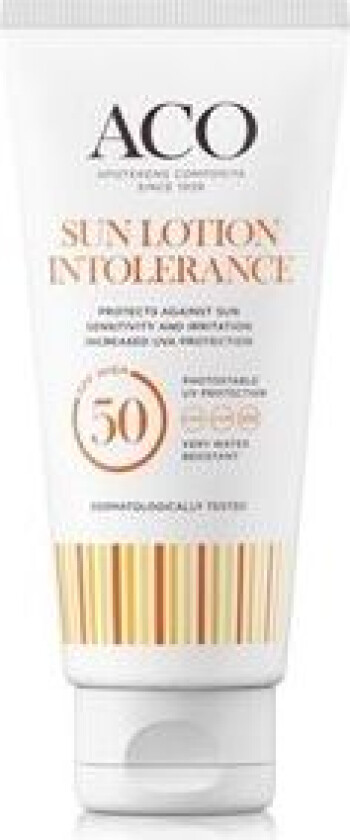 Aco Sun Lotion Intolerance SPF50, 100 ml