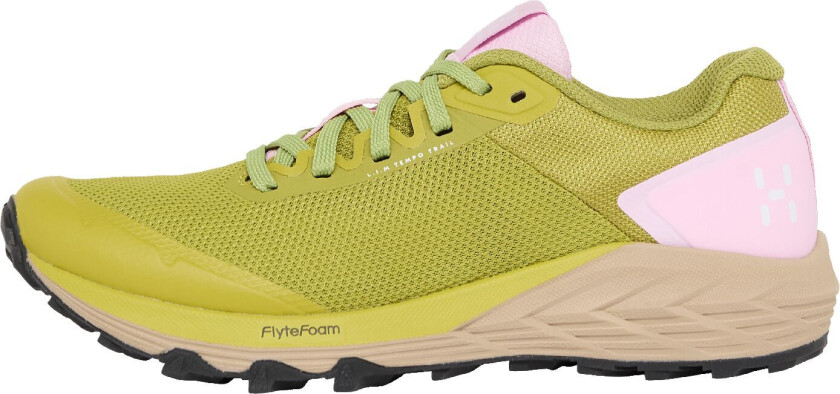 L.I.M Tempo Trail Low Dame Lime Green/Fresh Pink 36 ⅔