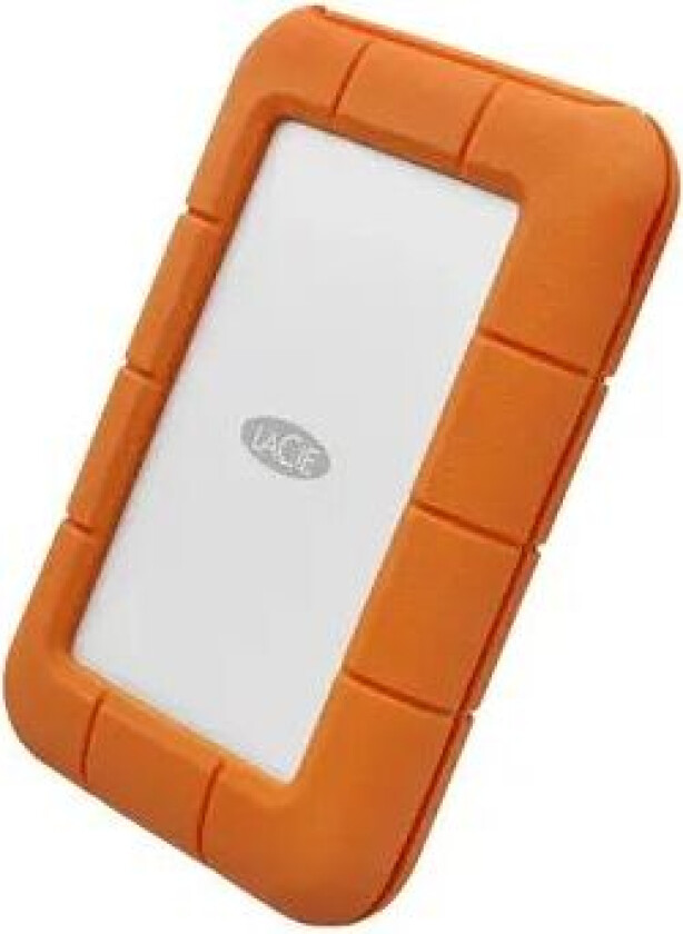 Lacie Rugged Usb-c 1tb Oransje, Sølv