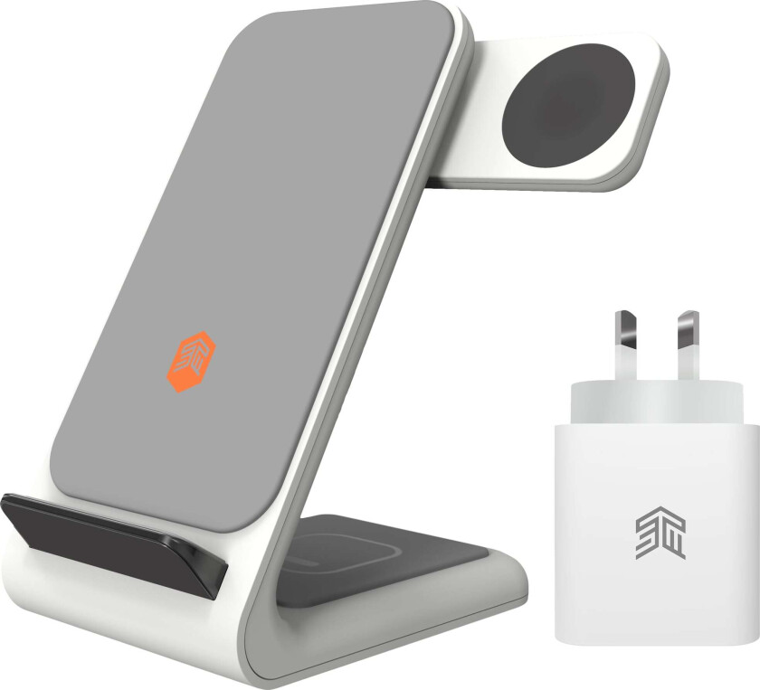 ChargeTree Swing, Innendørs, USB, Trådløs lading, Hvit