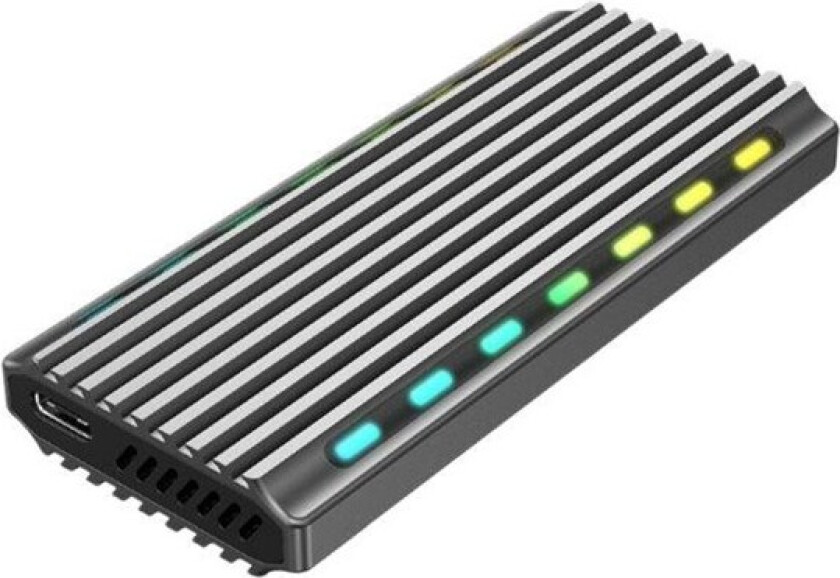 Bilde av EE2280-U3C-03 - storage enclosure - M.2 Card (PCIe NVMe & SATA) - USB 3.1 (Gen 2)