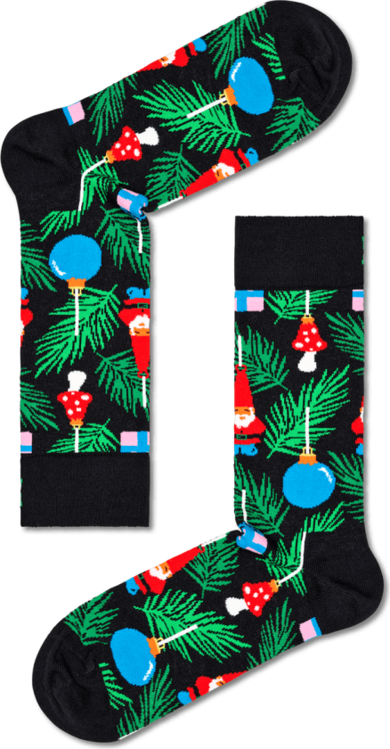 Bilde av Happy Socks Christmas Tree Decoration Sokk - Black