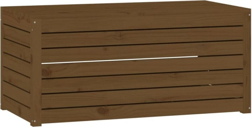 Hagekasse honningbrun 101x50,5x46,5 cm heltre furu