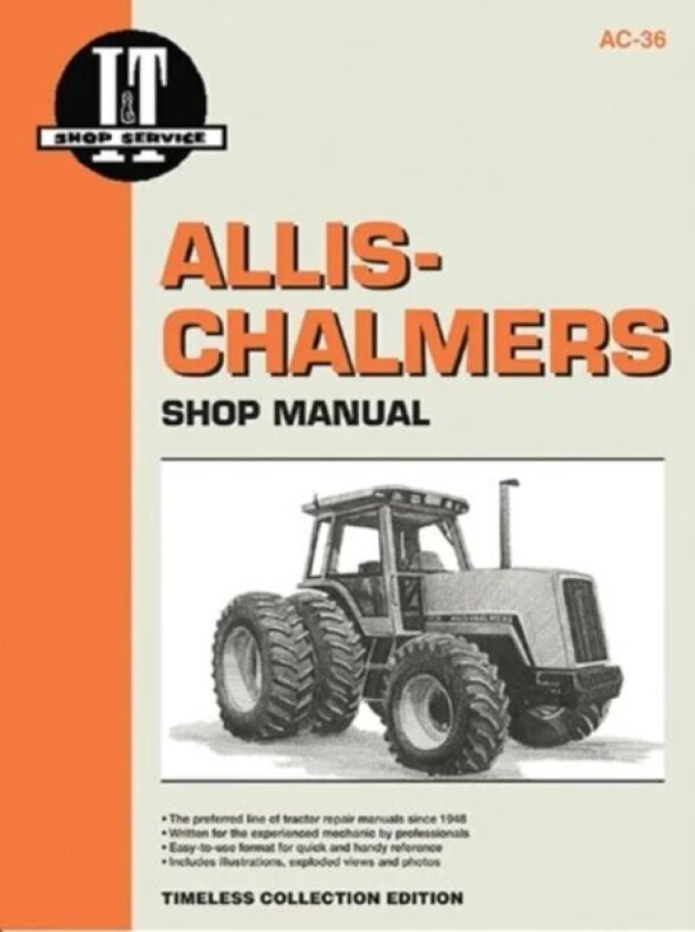 Allis-Chalmers Models 8010 8030 8050 & 8070 Av Haynes Publishing