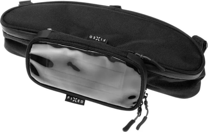 Fixed Beskyttende Mobilveske for Sykkel- og Motorsykkelstyre - Maks mobil: 175 x 85 mm - Svart