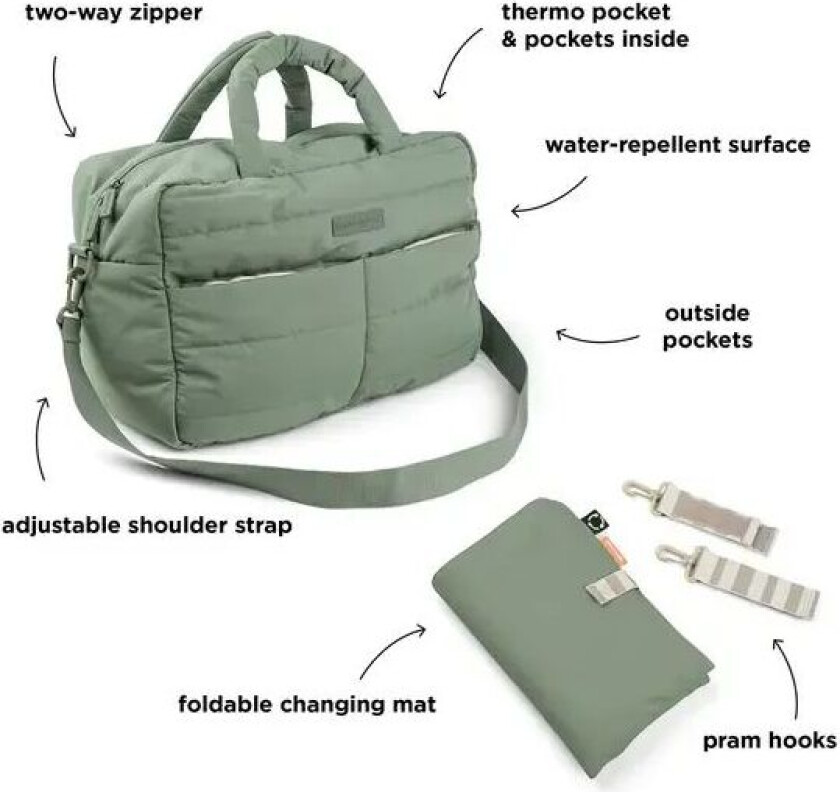 Done By Deer Vattert Stelleveske, Green