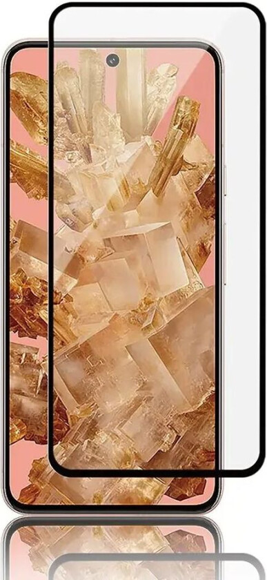 Full-Fit Premium Skjermbeskyttelse Google Pixel 8 5g Svart Kant