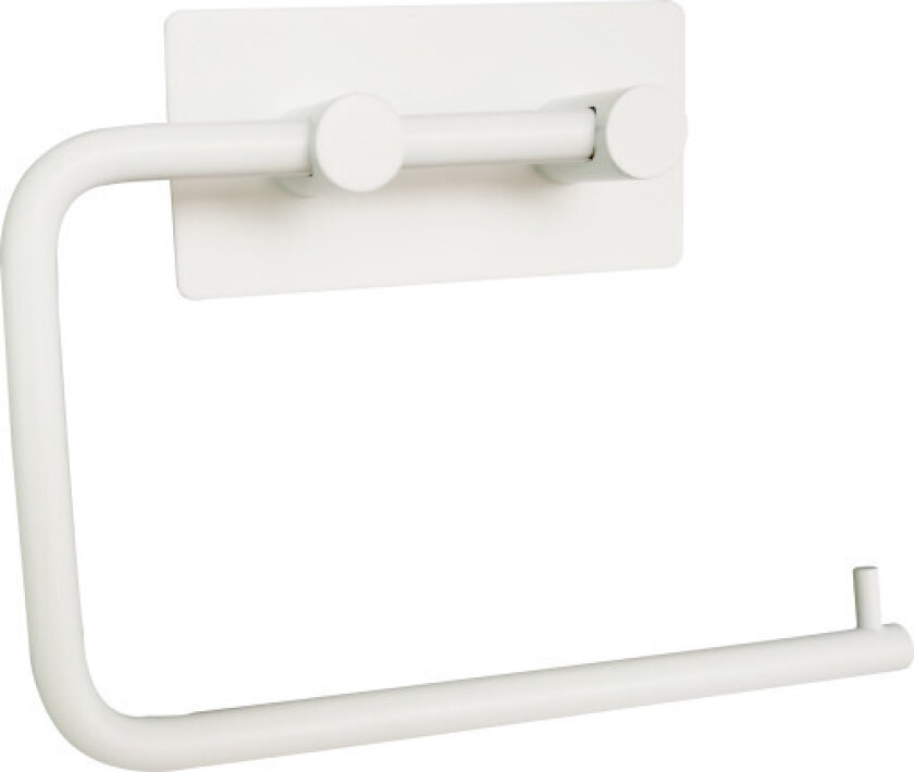 dorullholder, matt hvit