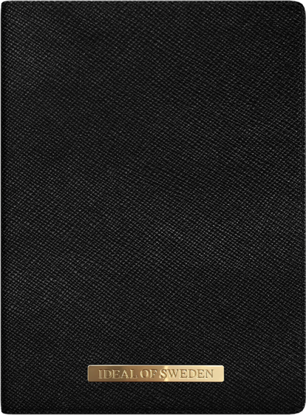 iDeal Of Sweden Passport Cover - Saffiano Black (U)