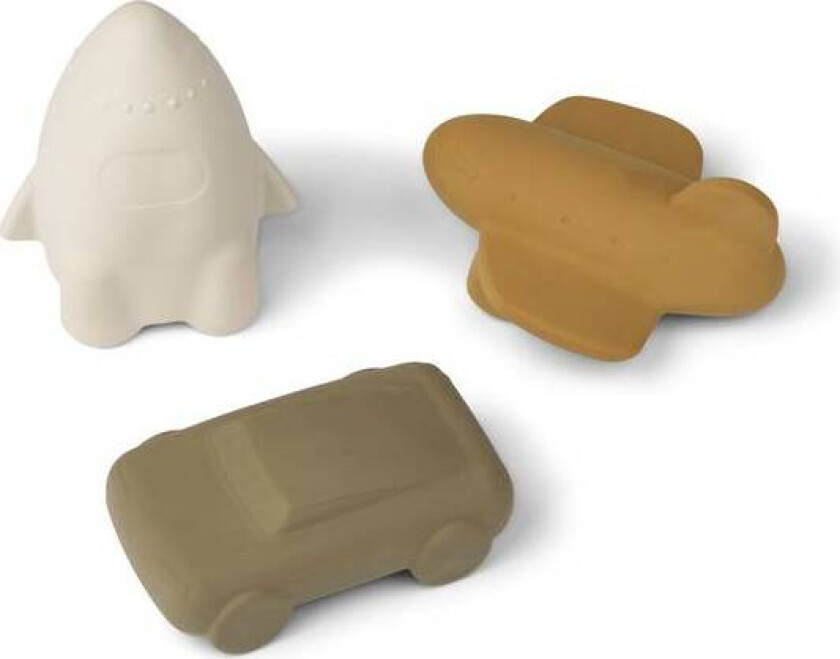 Jacob 3 pk badeleker - golden caramel multi mix