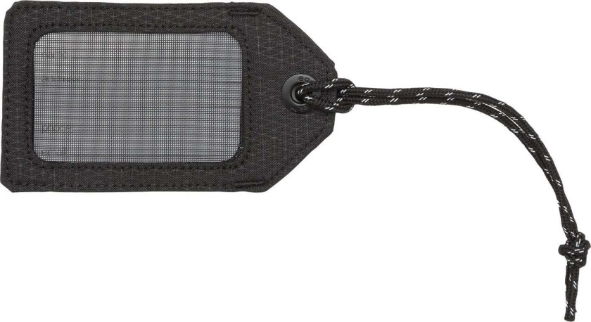 Reflective Luggage Tag OneSize, Black