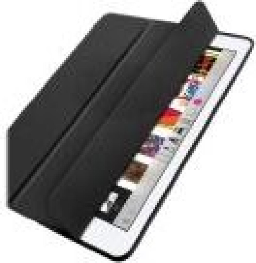 - Skjermdeksel for nettbrett - polyuretanlær, termoplast-polyuretan (TPU) - svart - 9.7 - for Apple 9.7-inch iPad (5. generasjon, 6. generasjon)